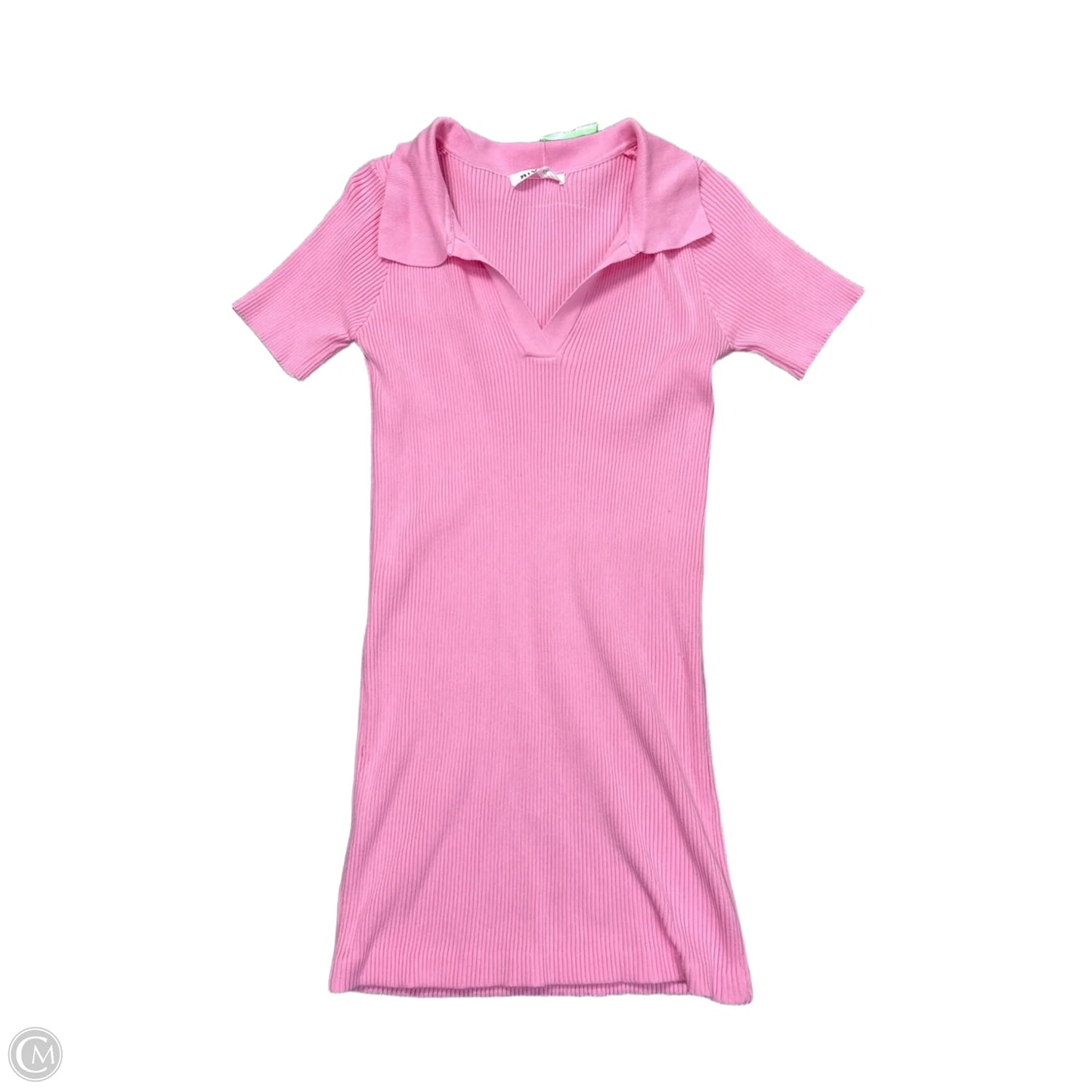 Dress Casual Short By RIVIR In Pink, Size: M