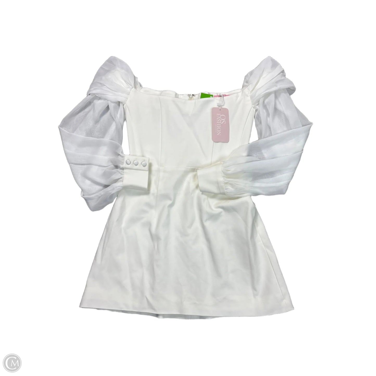 Dress Casual Short By OSFASHIONIn White, Size: S