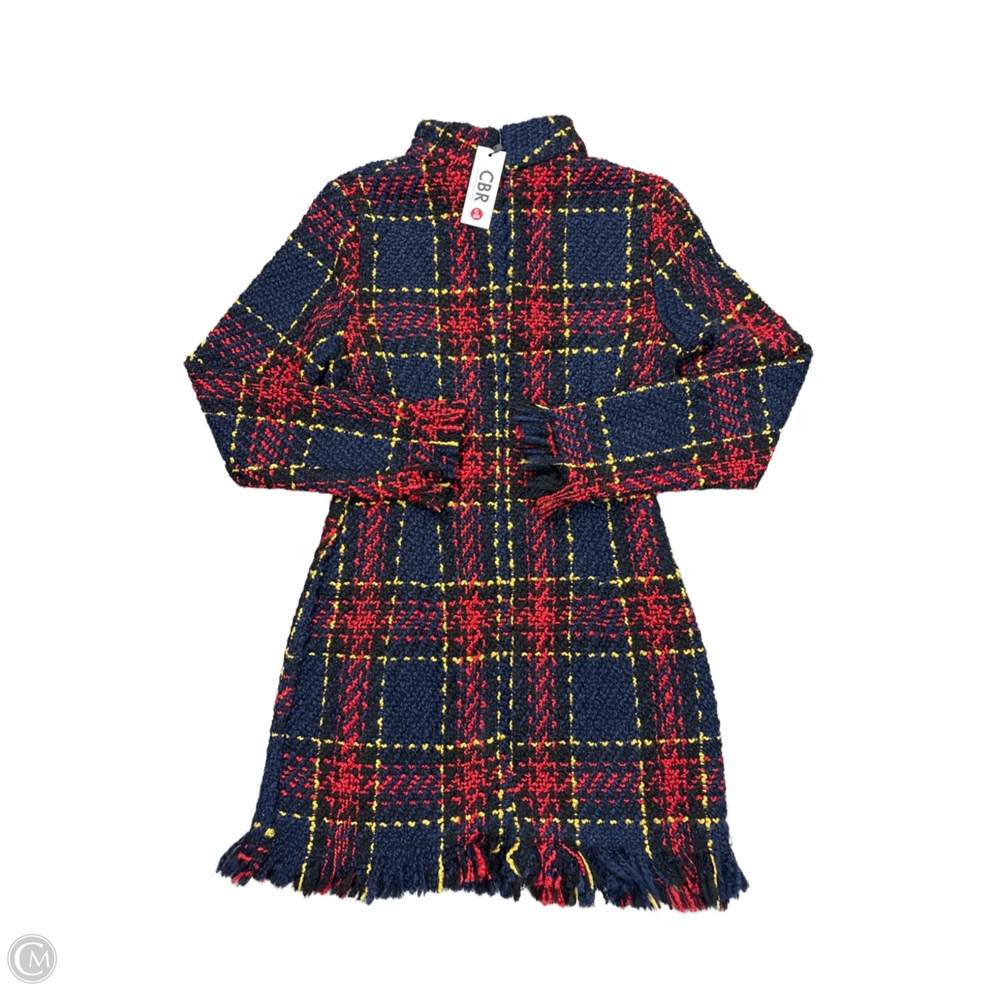 Dress Casual Short By CBR In Plaid Pattern, Size: S