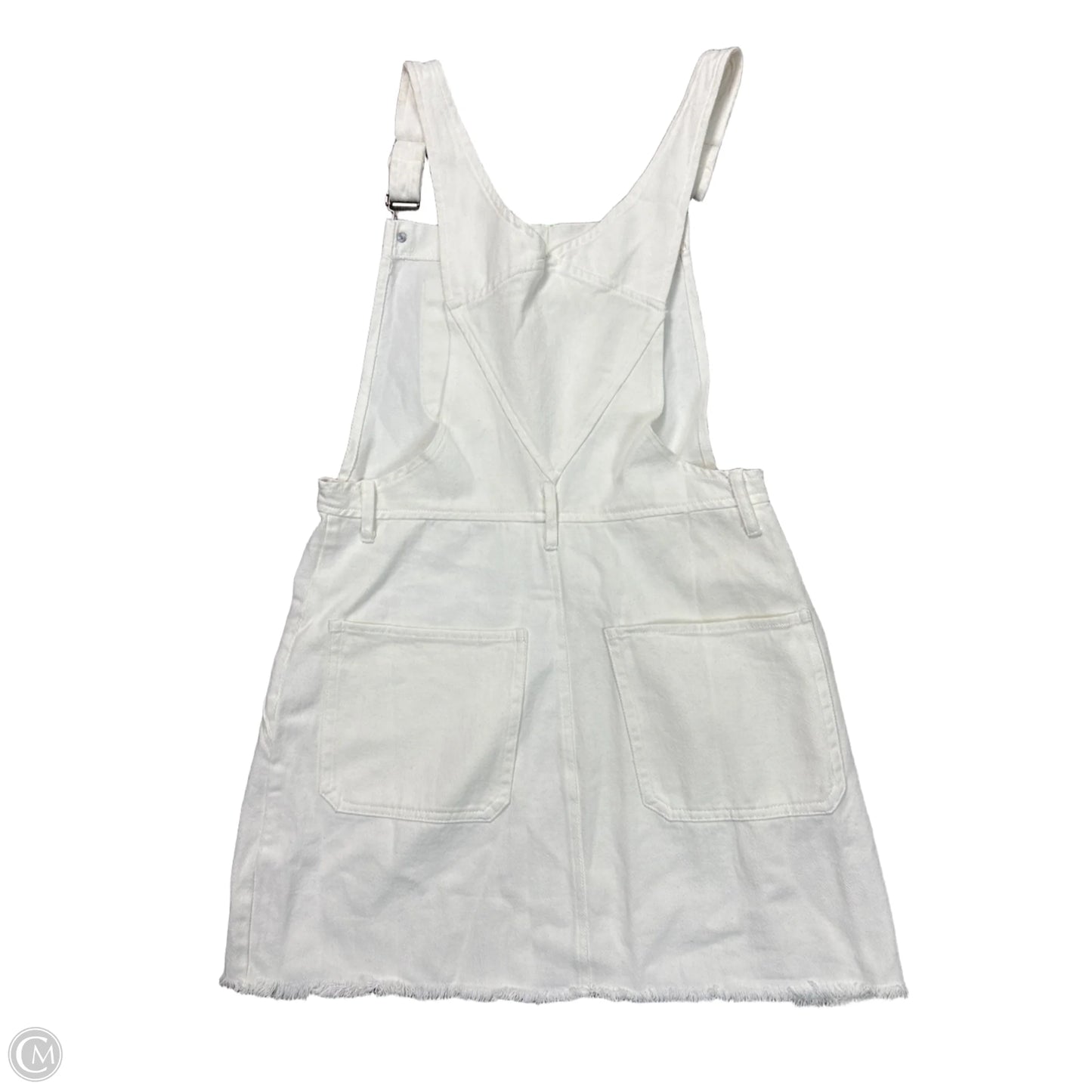 Dress Casual Short By BLUE BLUSH In White Denim, Size: S