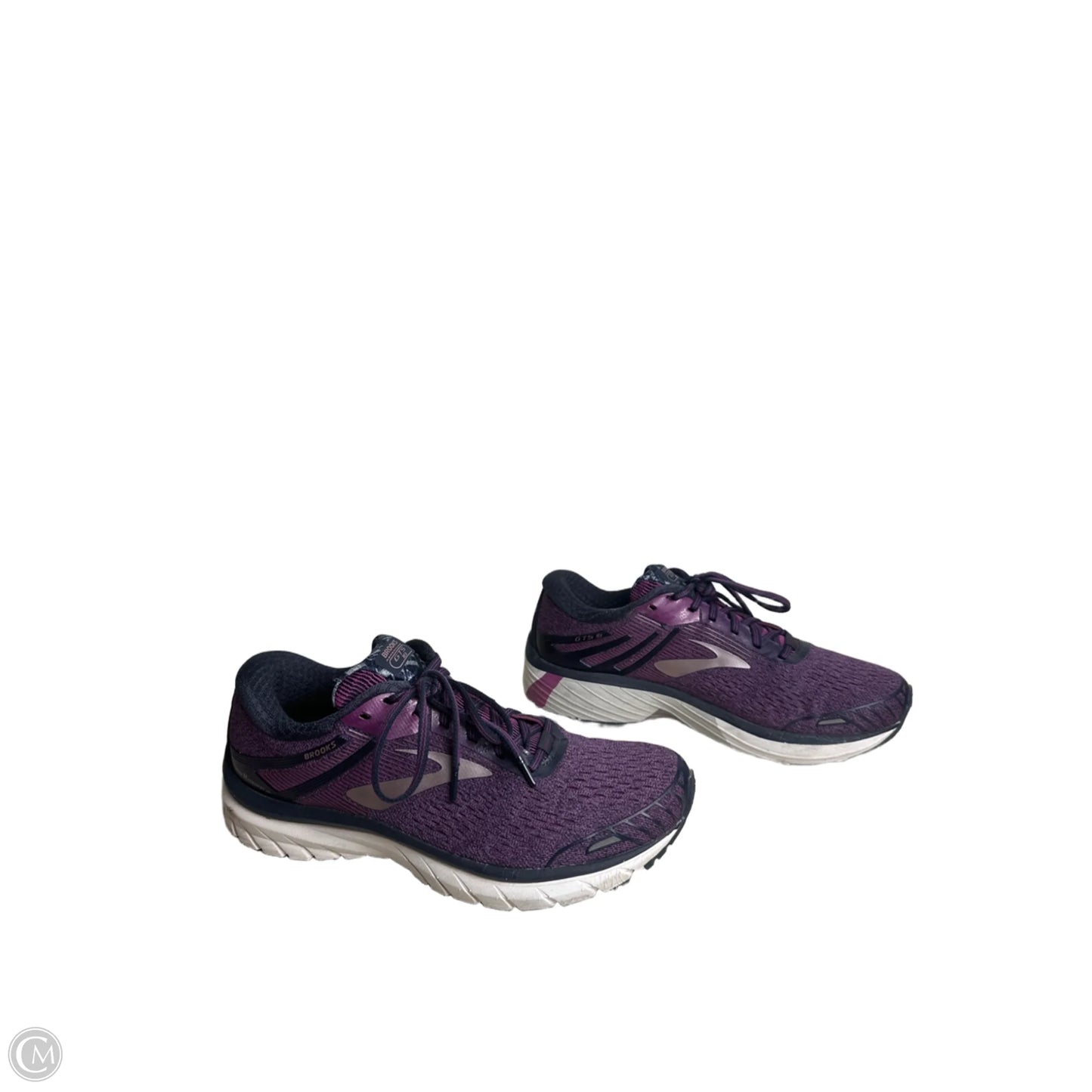 Shoes Athletic By Brooks In Purple, Size: 8.5