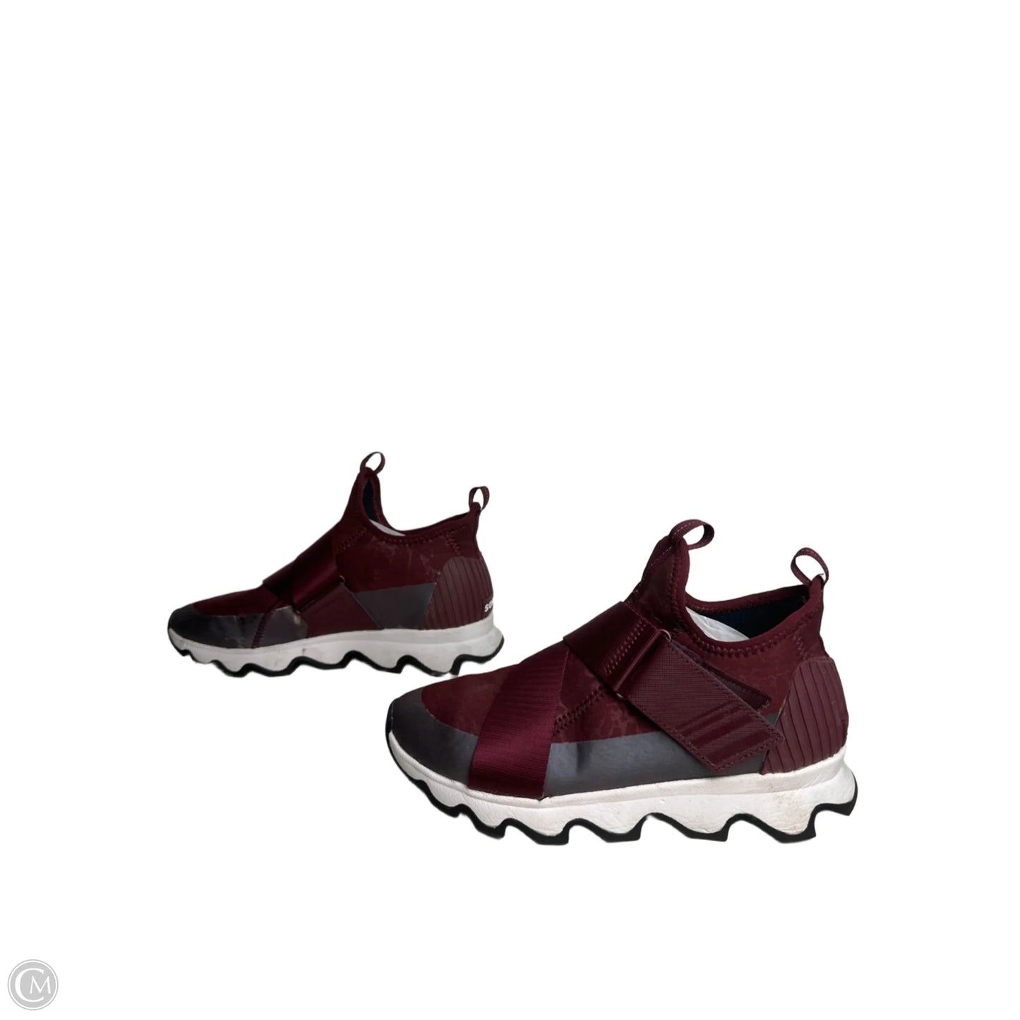 Shoes Athletic By Sorel In Maroon, Size: 7.5
