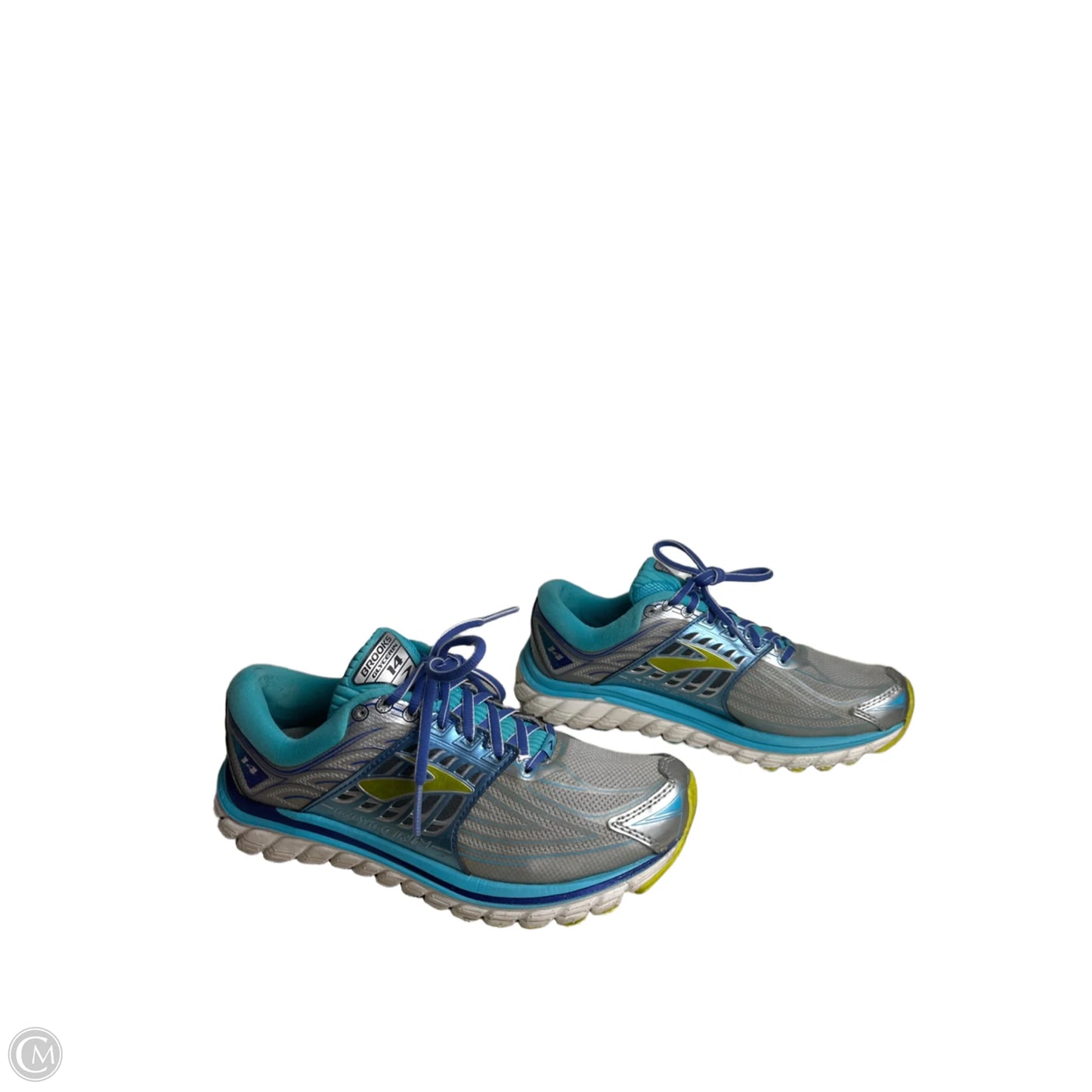 Shoes Athletic By Brooks In Blue & Grey, Size: 8.5