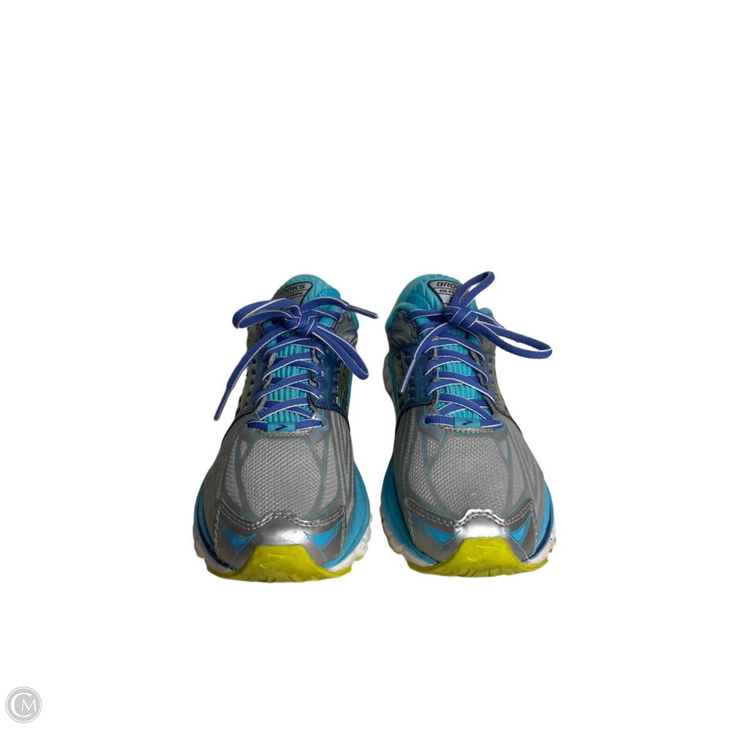 Shoes Athletic By Brooks In Blue & Grey, Size: 8.5