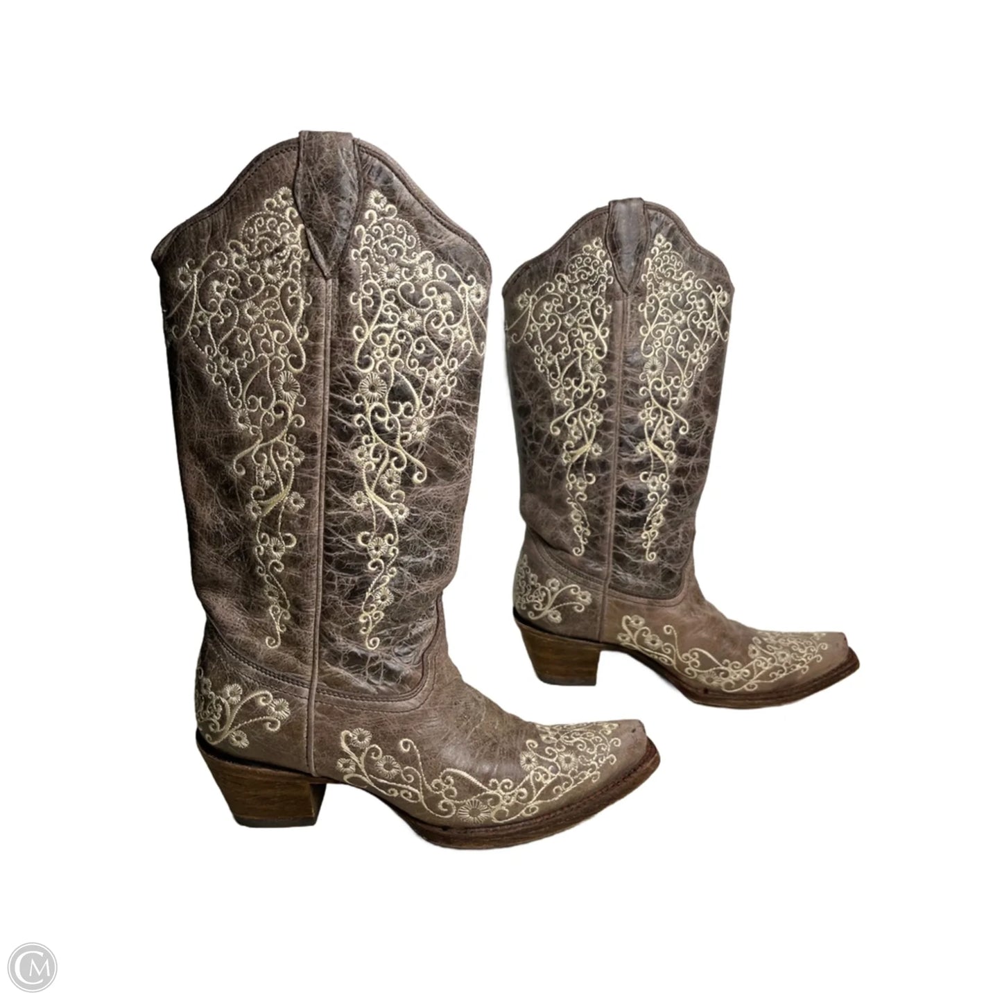 Boots Western By Corral In Brown, Size: 8.5