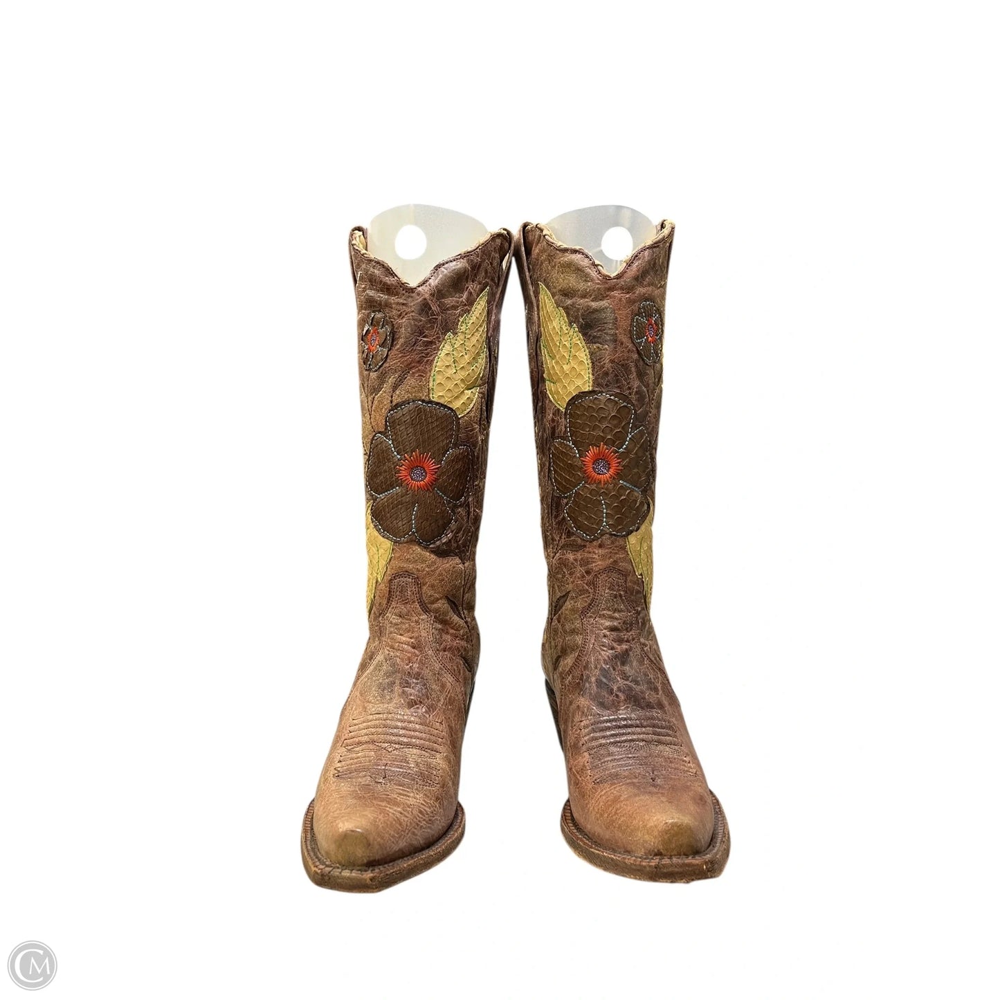 Boots Western By Corral In Brown, Size: 8