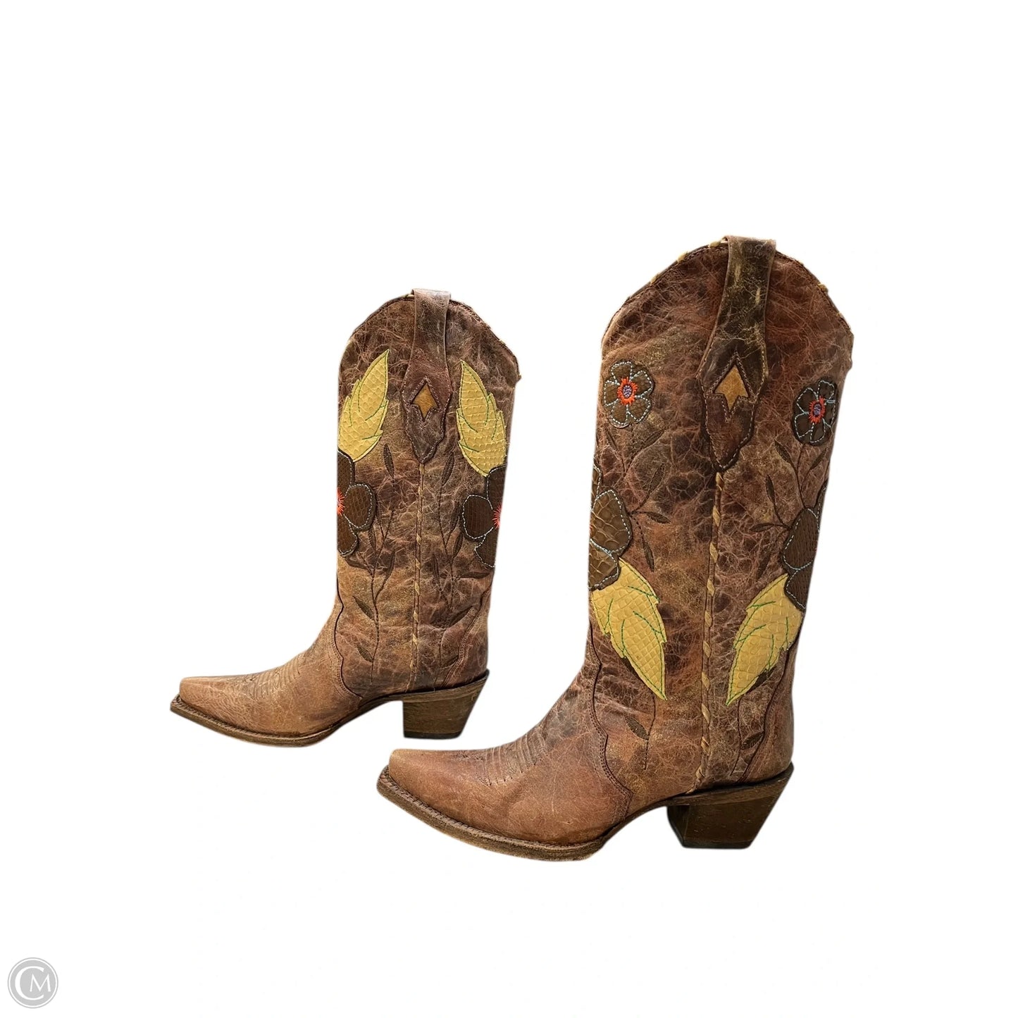 Boots Western By Corral In Brown, Size: 8