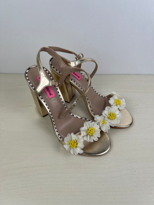 Sandals Heels Block By Betsey Johnson  Size: 7.5