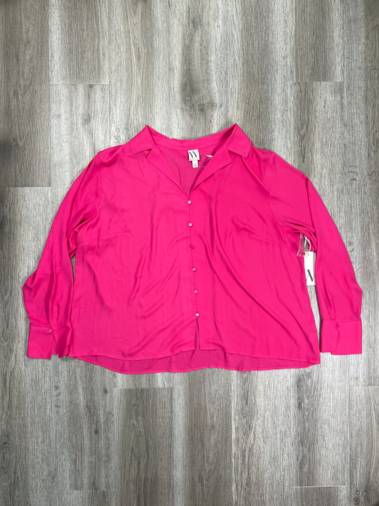 Top Long Sleeve By Worthington  Size: 3x