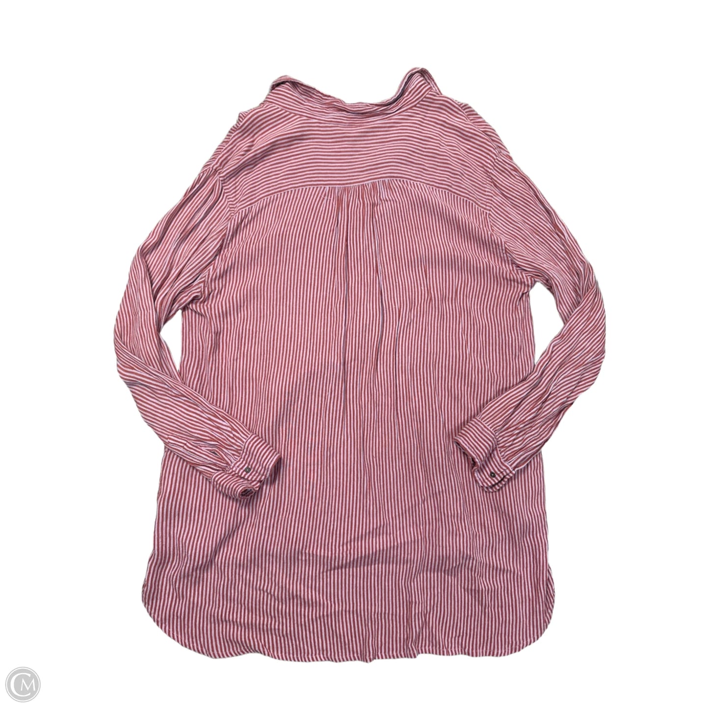 Top Long Sleeve By Free People In Pink, Size: M