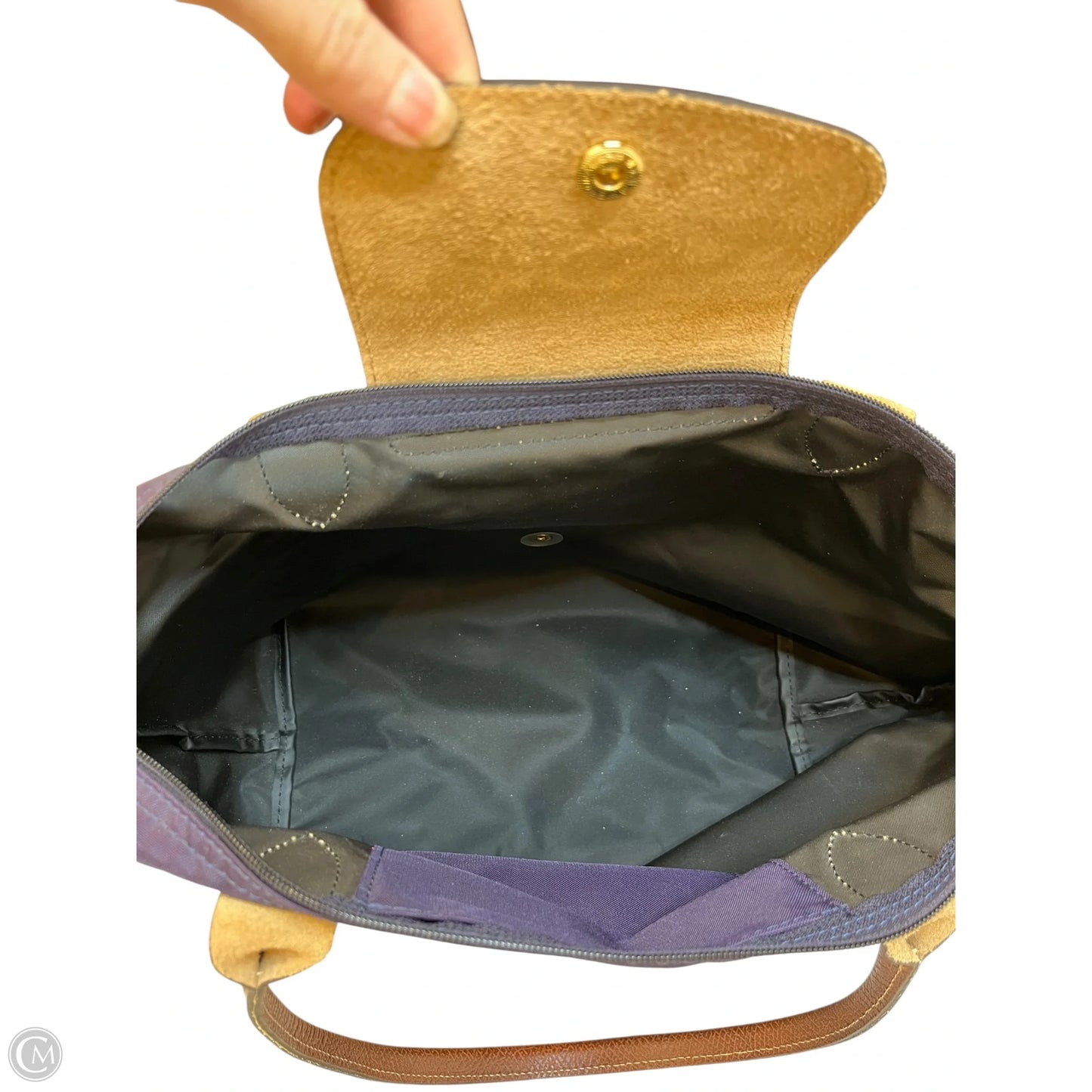 Handbag Designer By Longchamp, Size: Medium