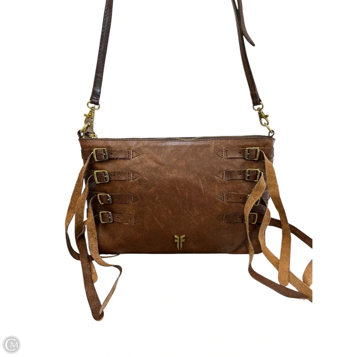 Crossbody Designer By Frye, Size: Medium