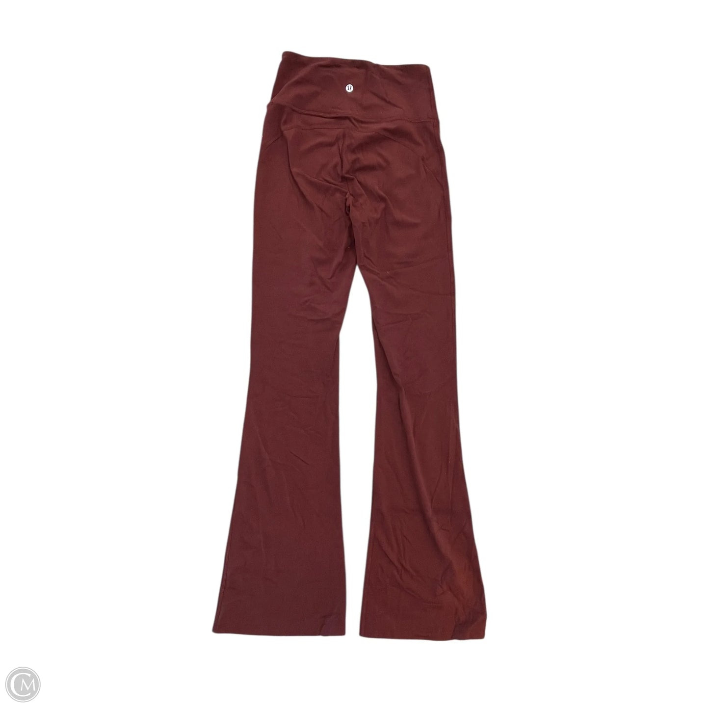 Athletic Leggings By Lululemon In Maroon, Size: S