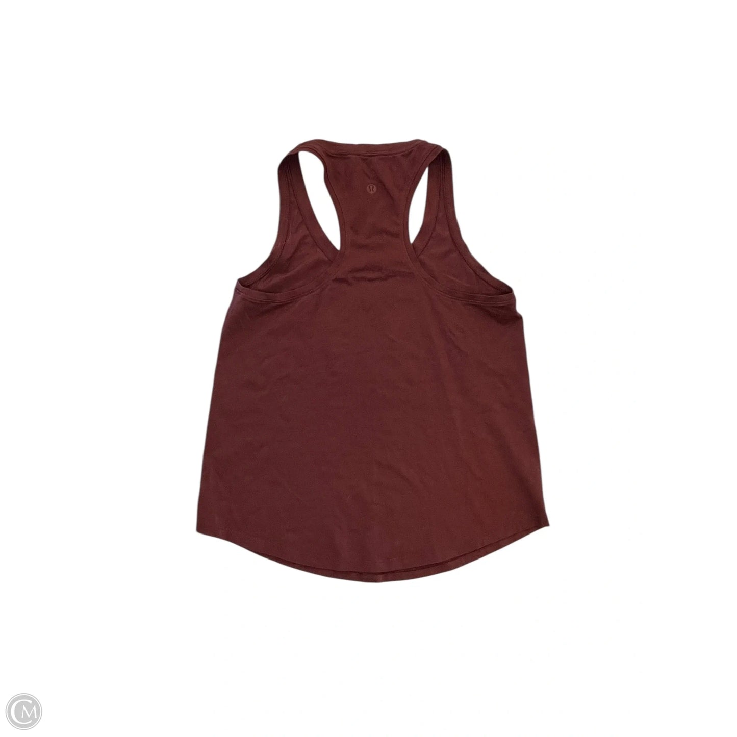 Athletic Tank Top By Lululemon In Maroon, Size: S