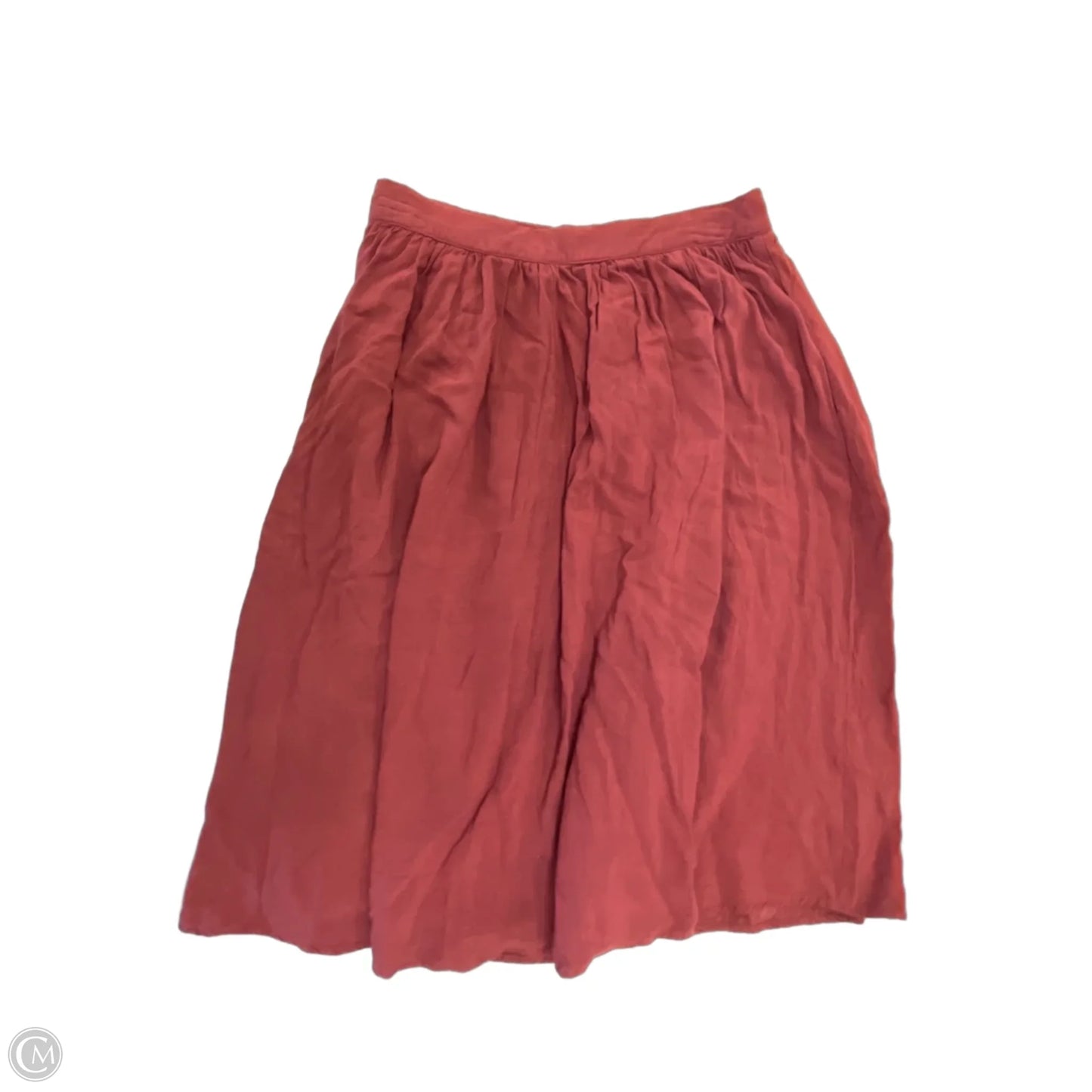 Skirt Midi By Modcloth In Red, Size: M