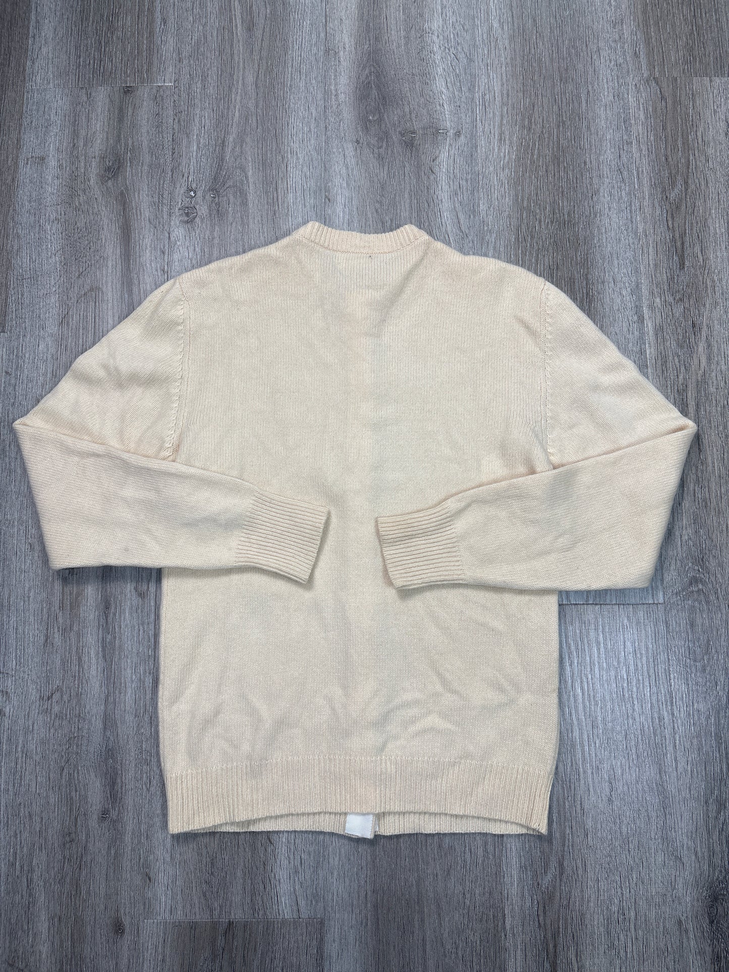 Cardigan By Neiman Marcus In Tan, Size: S