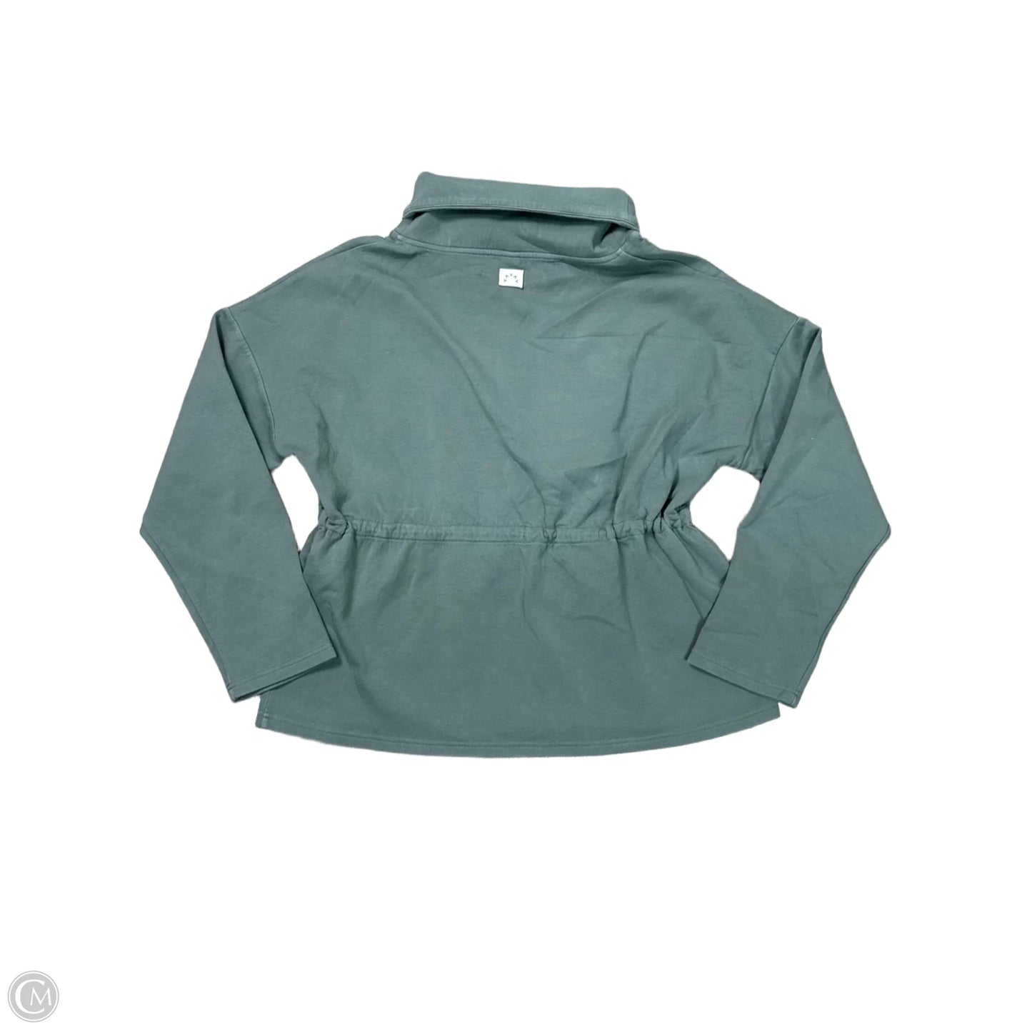 Sweatshirt Collar By Varley In Green, Size: L