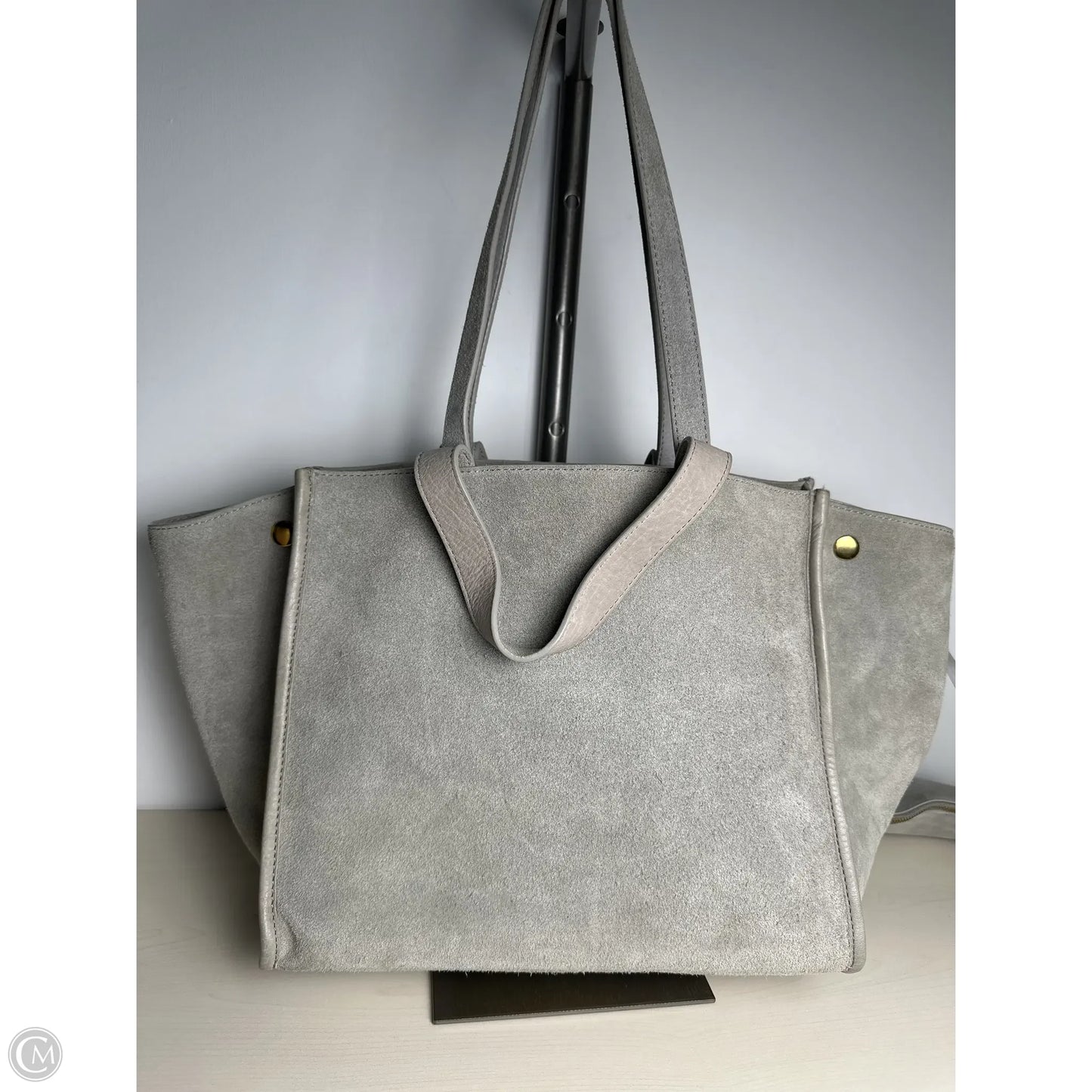 Handbag Leather By Margot, Size: Large