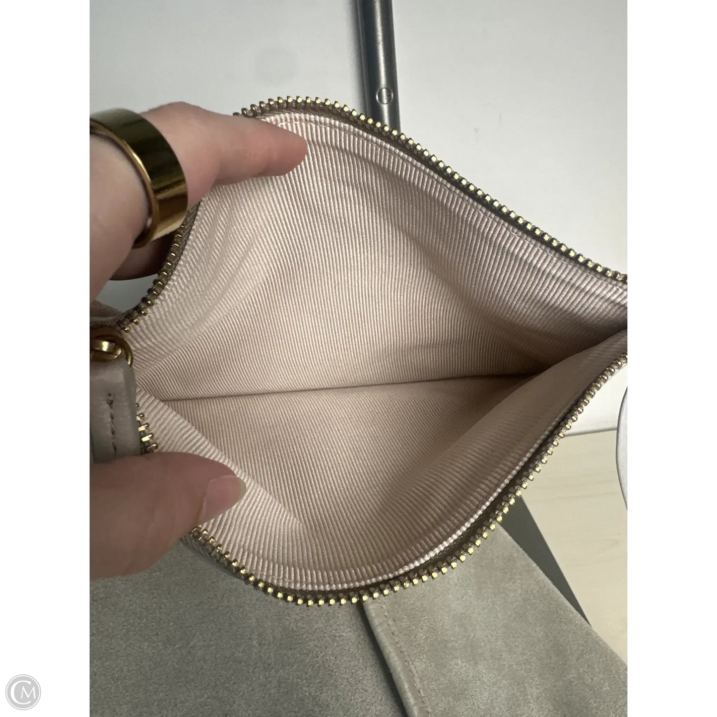Handbag Leather By Margot, Size: Large