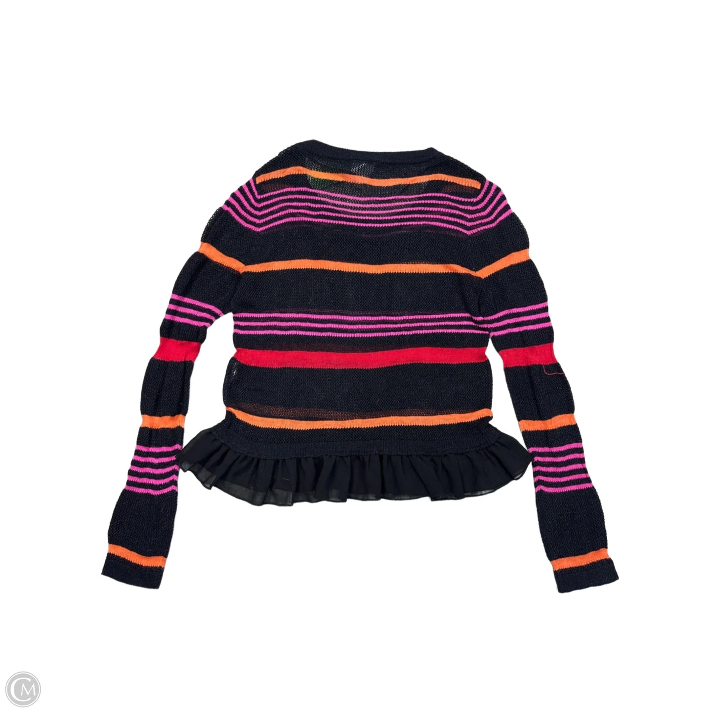 Top Long Sleeve By Mac And Jac In Black, Size: M