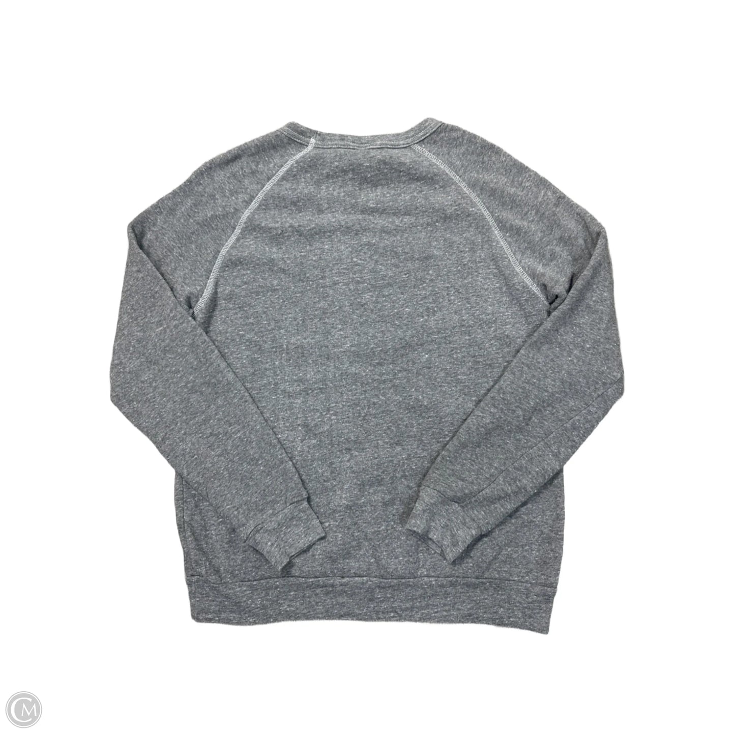 Top Long Sleeve By GLOSSIER In Grey, Size: M