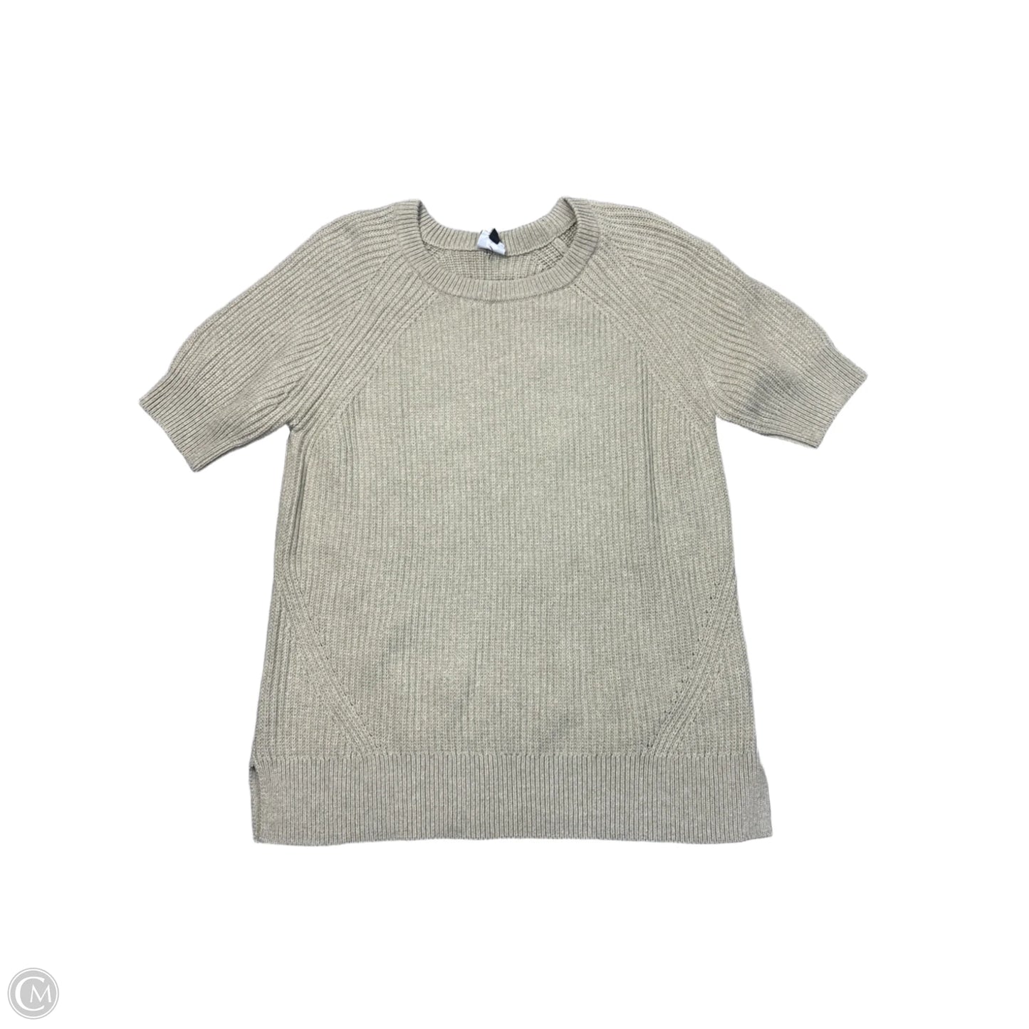 Sweater Short Sleeve By Cabi In Green, Size: M