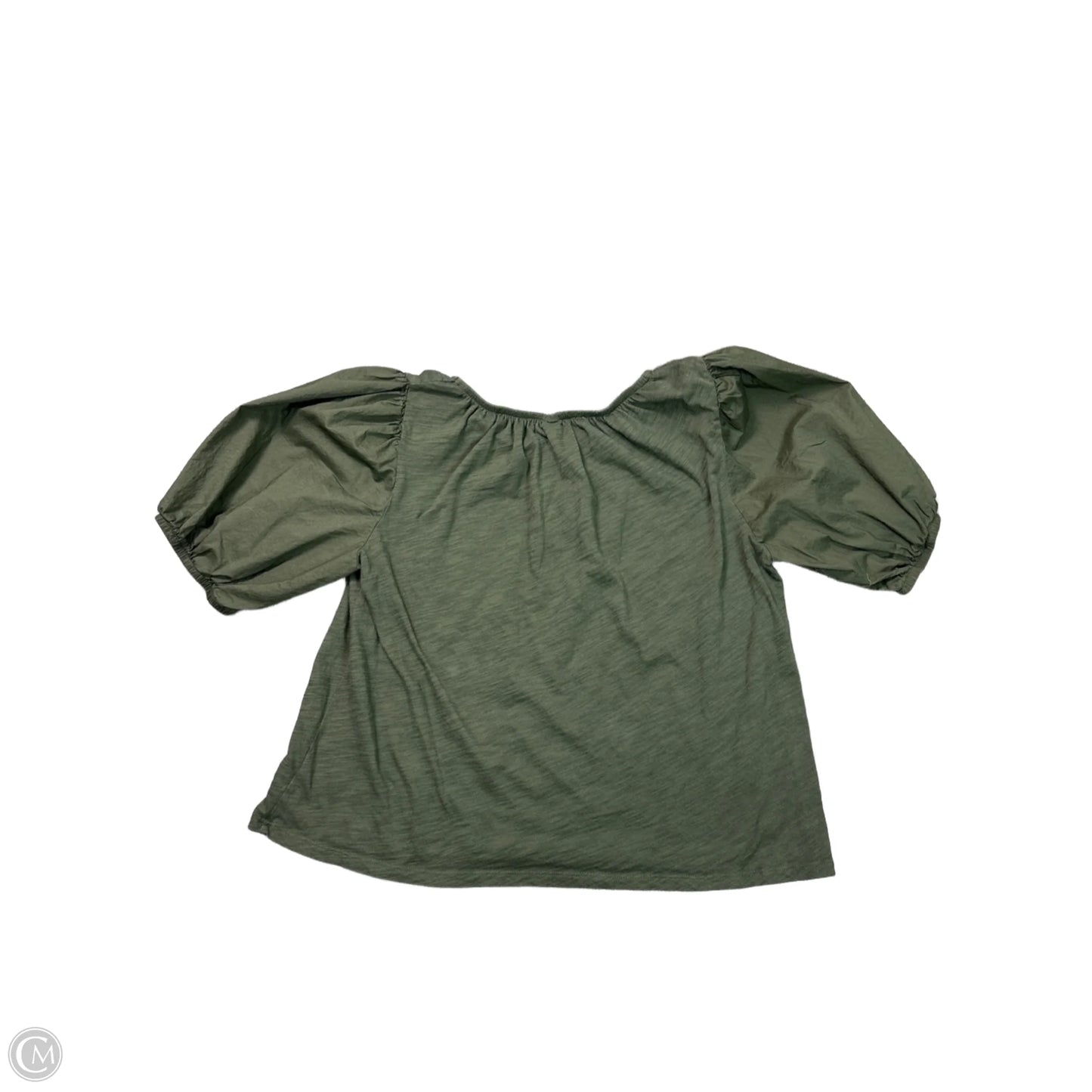 Top Short Sleeve By Old Navy In Green, Size: L