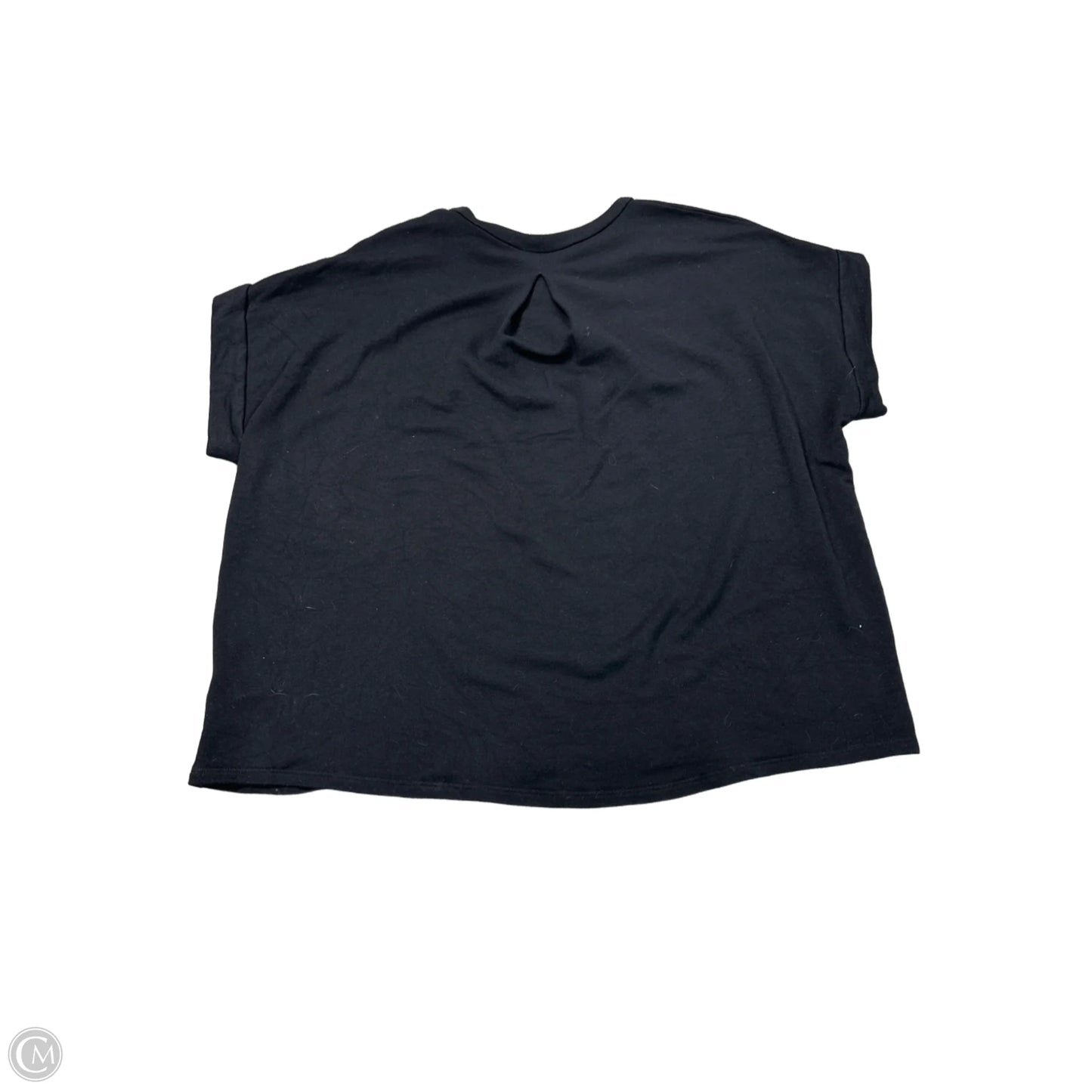 Top Short Sleeve Basic By CORINNE In Black, Size: S