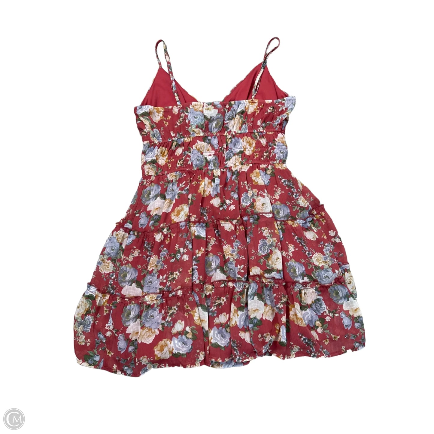 Dress Casual Short By Trixxi In Floral Print, Size: M