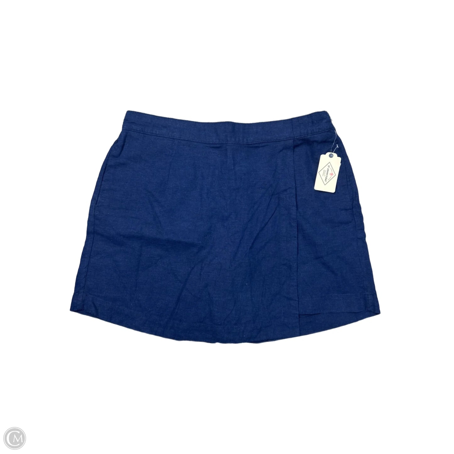 Skort By St Johns Bay In Navy, Size: 2x