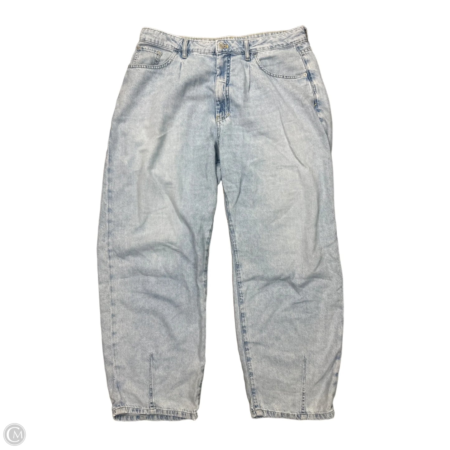 Jeans Wide Leg By Pilcro In Blue Denim, Size: 14