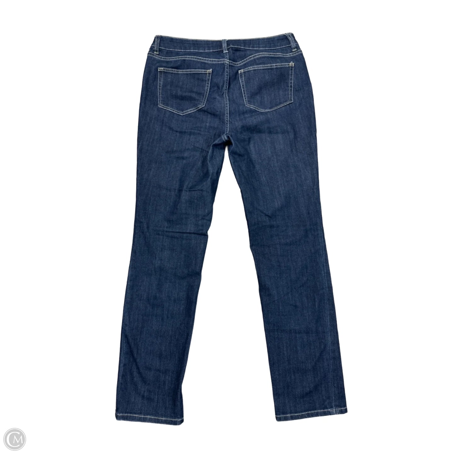 Jeans Straight By Westport In Blue Denim, Size: 8
