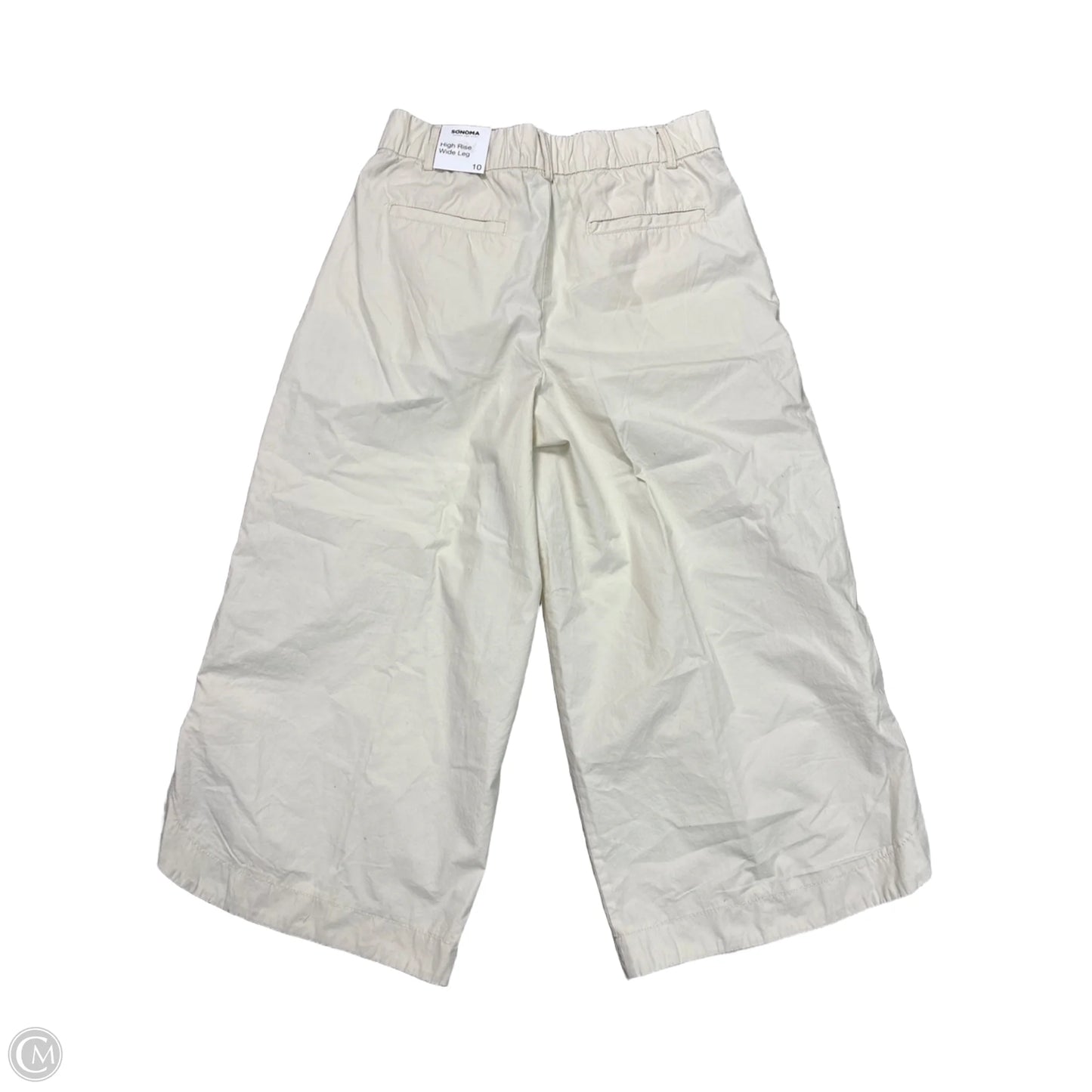 Pants Wide Leg By Sonoma In Tan, Size: M