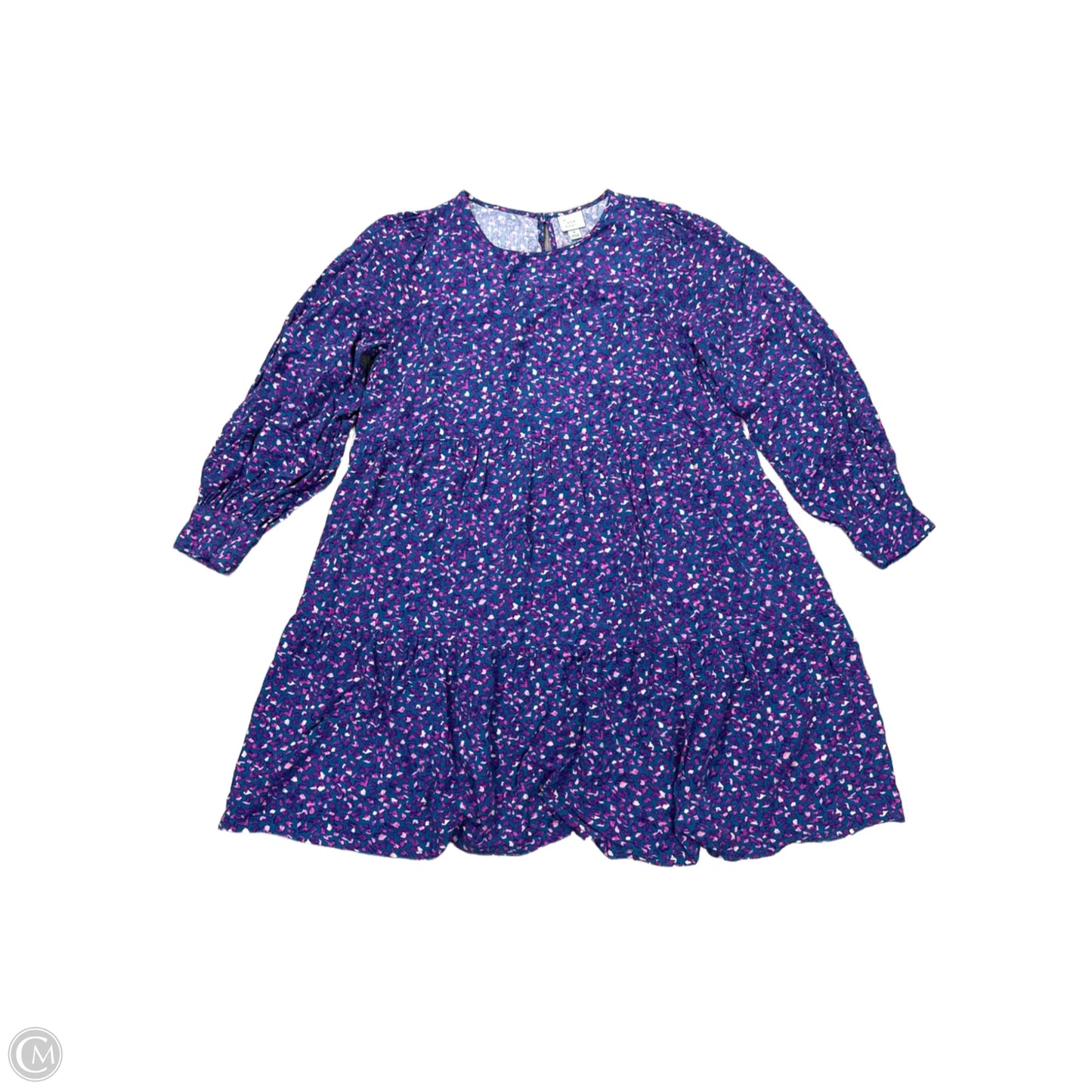 Dress Casual Short By A New Day In Blue & Purple, Size: M