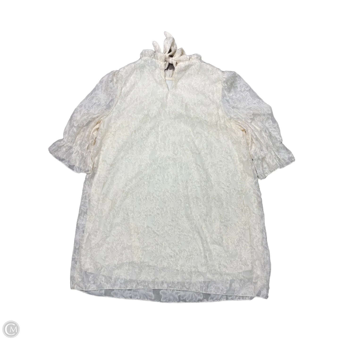 Dress Casual Short By Shein In Cream, Size: 1x