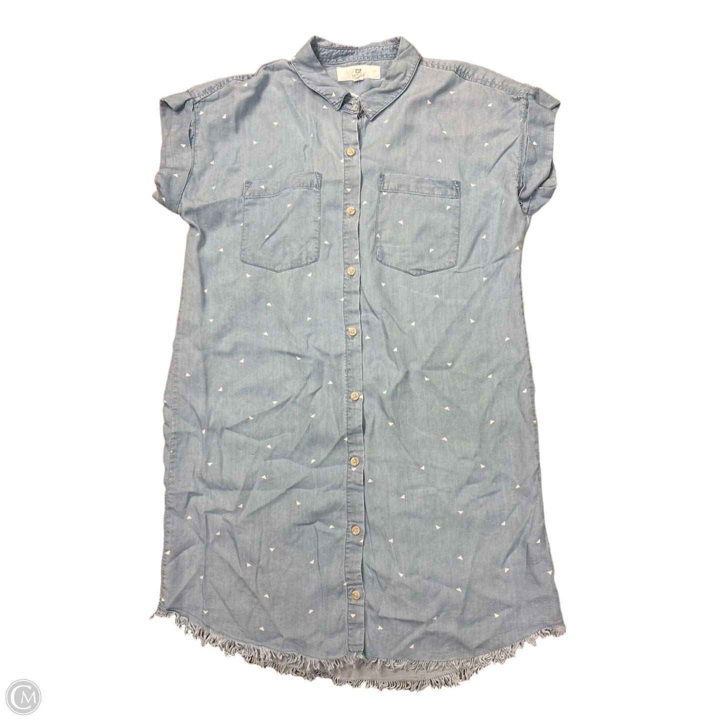 Dress Casual Short By Thread And Supply In Blue, Size: S