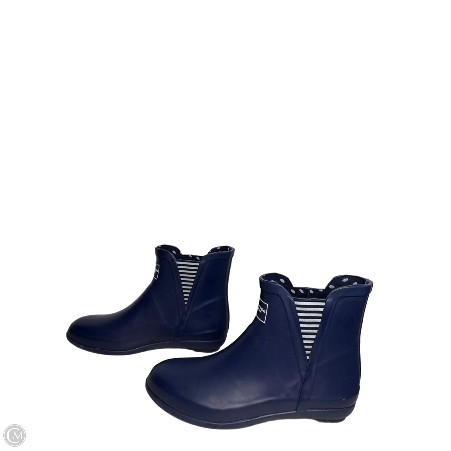 Boots Rain By London Fog In Blue, Size: 10