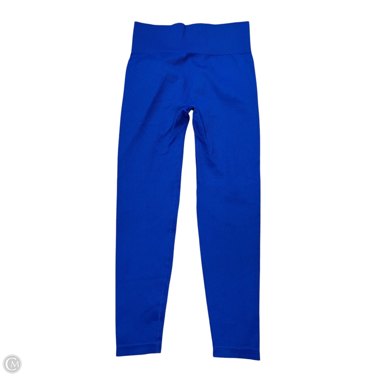 Athletic Leggings By OQQ In Blue, Size: L