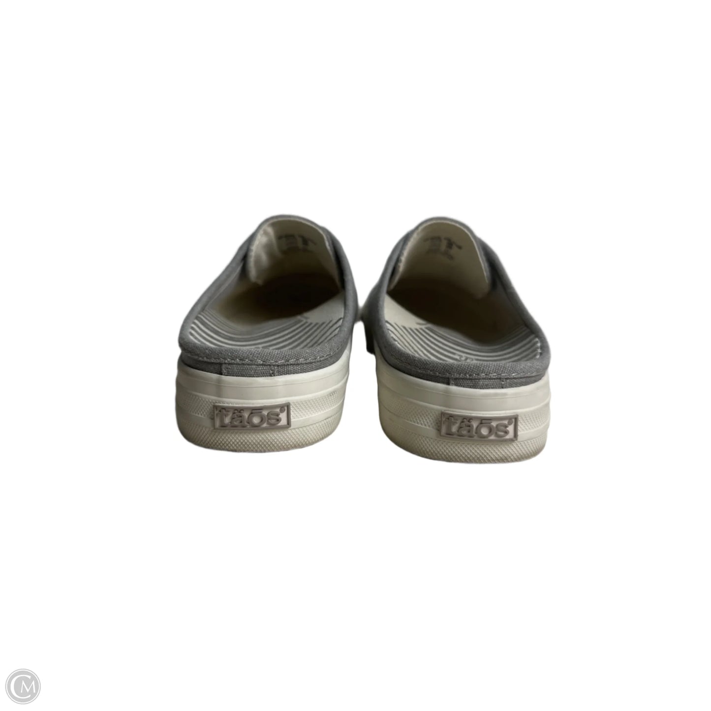 Shoes Sneakers By Taos In Grey, Size: 7.5