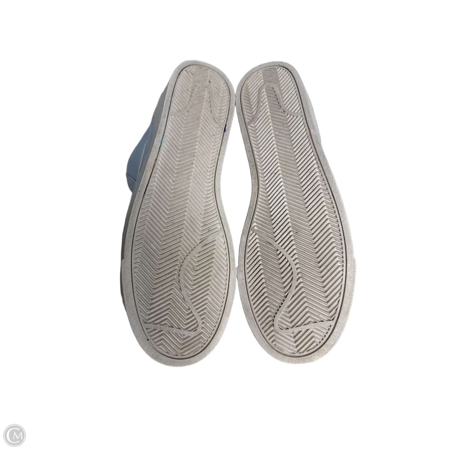 Shoes Sneakers By Nike In Blue, Size: 9