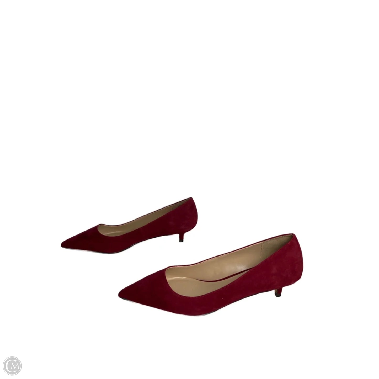Shoes Heels Kitten By Ann Taylor In Red, Size: 9