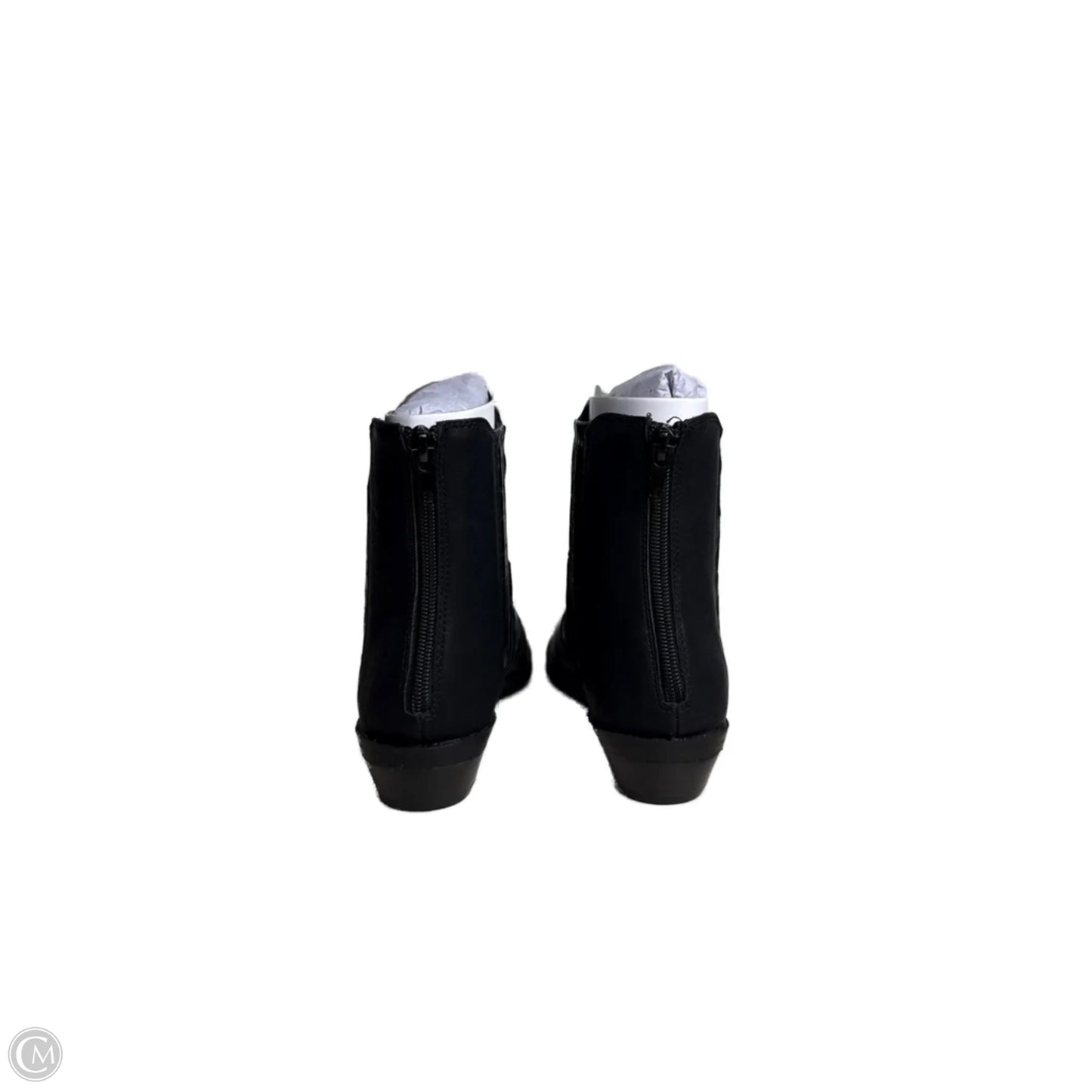 Boots Ankle Flats By Yellow Box In Black, Size: 6