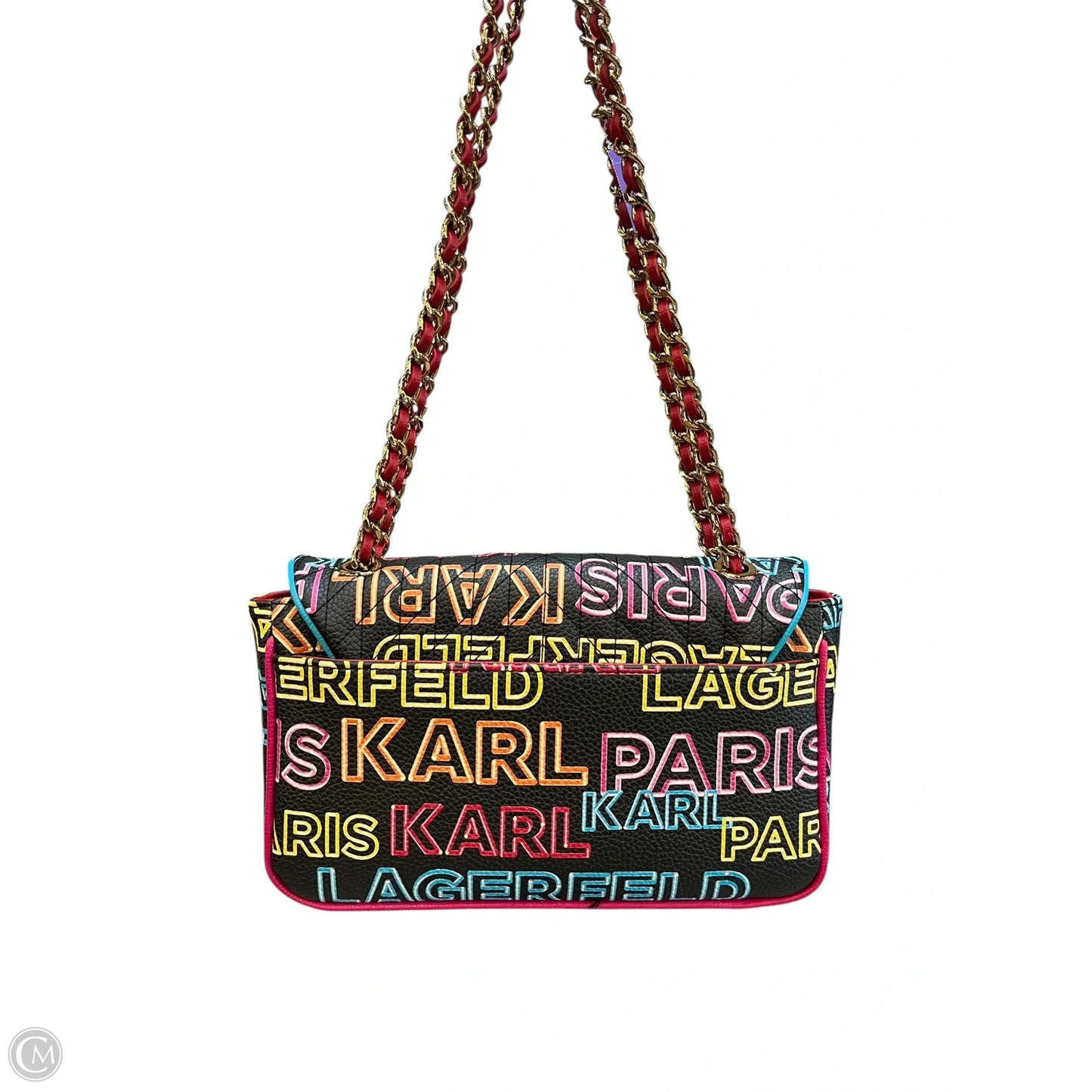 Crossbody Designer By Karl Lagerfeld, Size: Medium