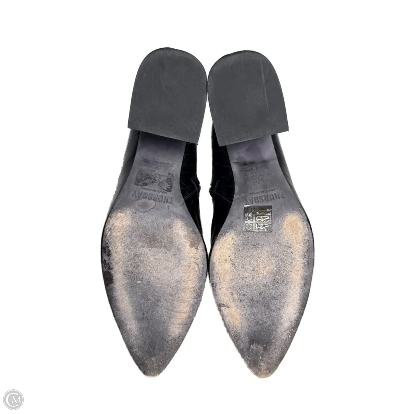 Boots Ankle Heels By Thursday | Everyday In Black, Size: 9