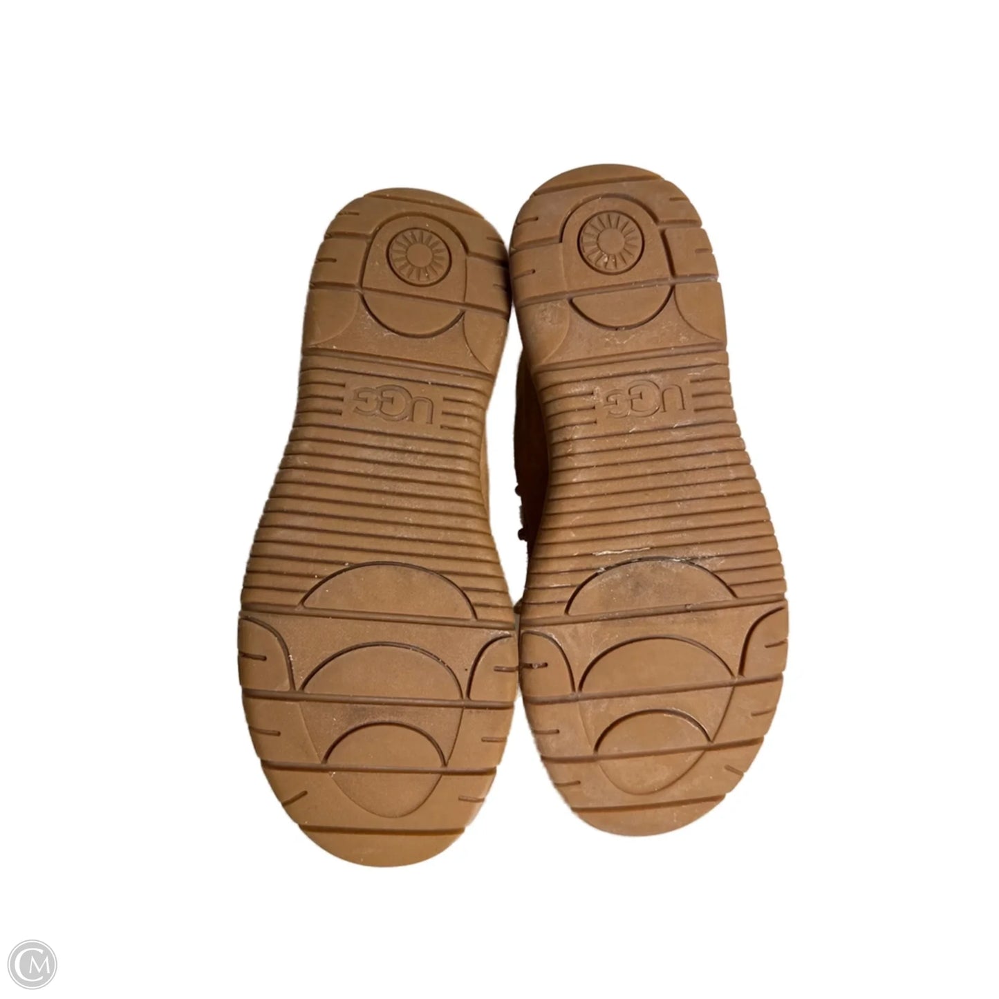Boots Designer By Ugg In Brown, Size: 8