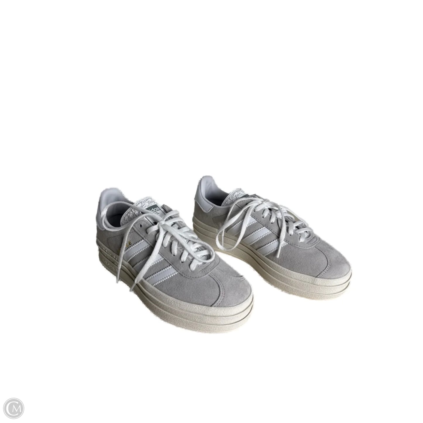 Shoes Sneakers By Adidas In Grey, Size: 6.5