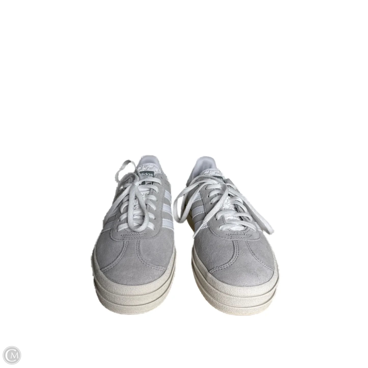 Shoes Sneakers By Adidas In Grey, Size: 6.5