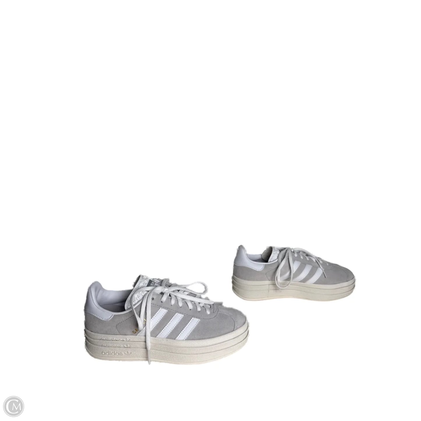 Shoes Sneakers By Adidas In Grey, Size: 6.5