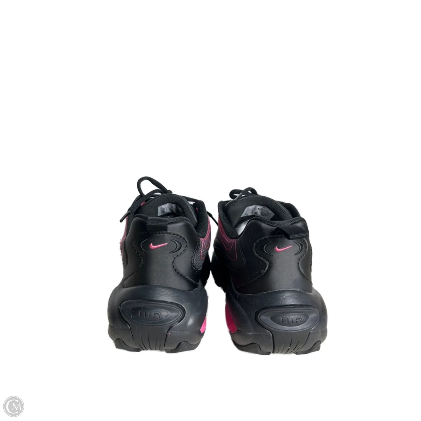 Shoes Sneakers By Nike In Black & Pink, Size: 7