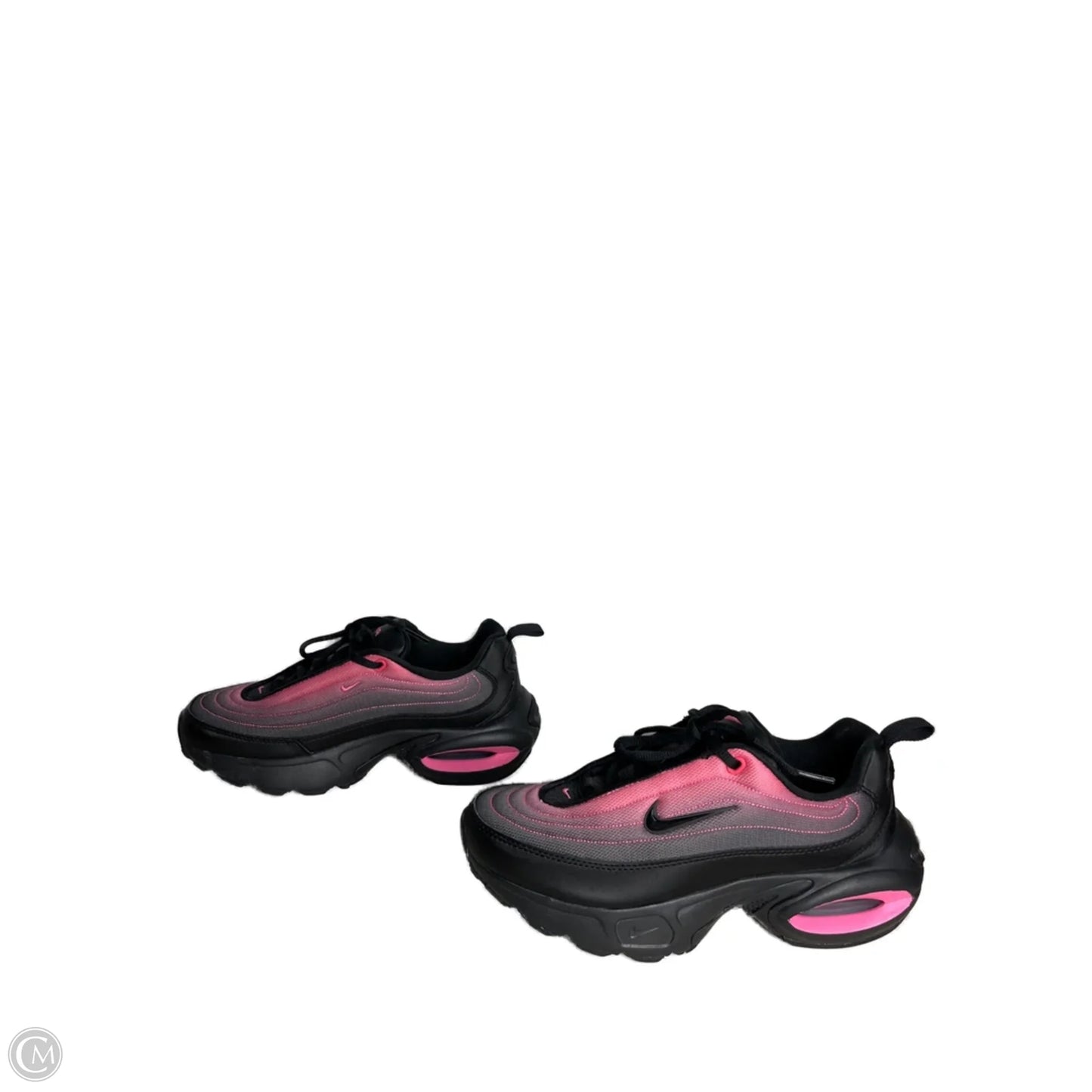Shoes Sneakers By Nike In Black & Pink, Size: 7